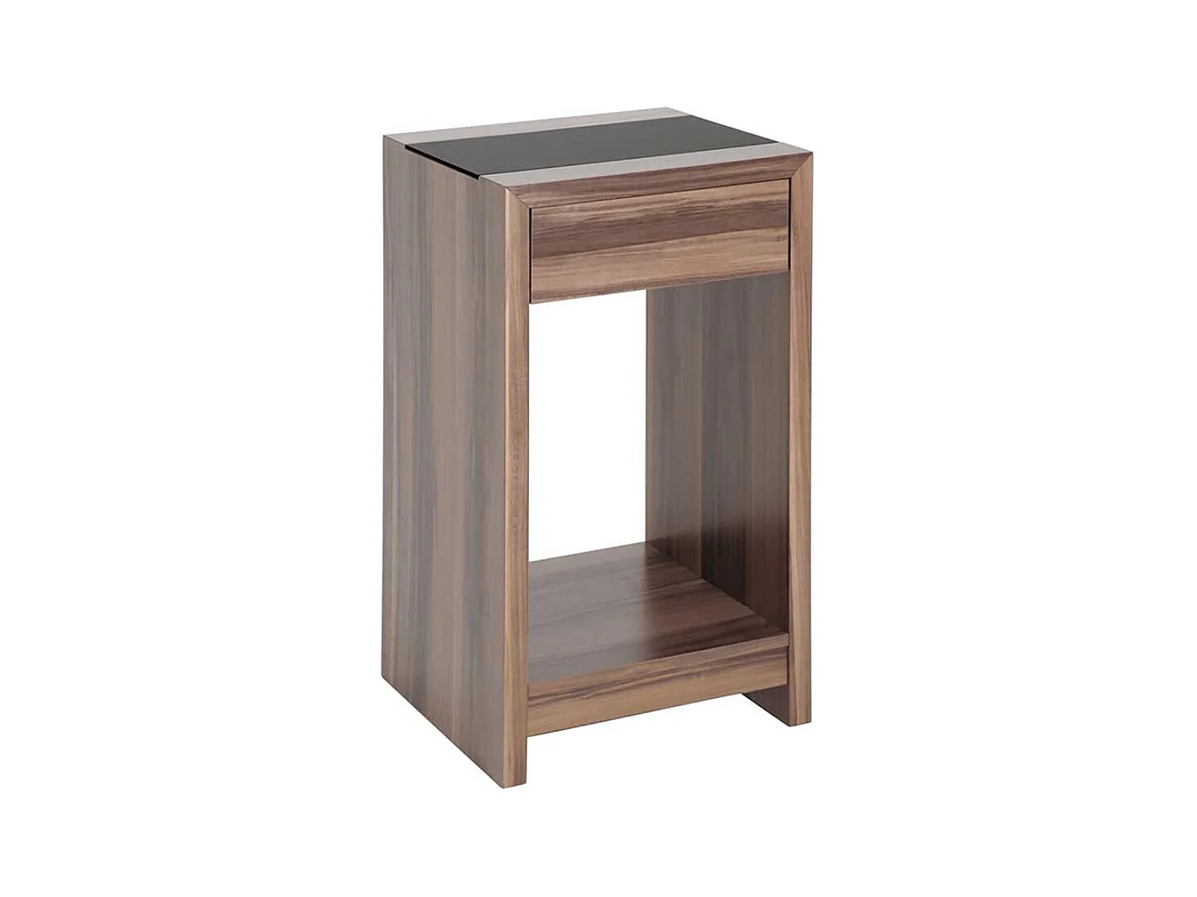 Telefontisch in Nussbaumfarben