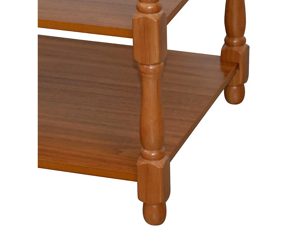 Klassischer Telefontisch mit einer Schublade zwei Ablagen