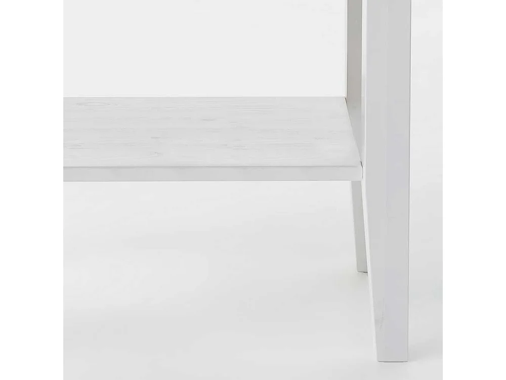 Kiefer Telefontisch in Weiß Landhausstil