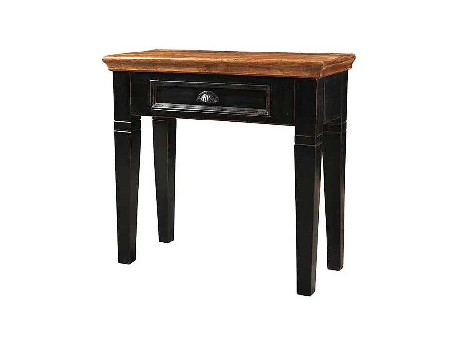 Telefontisch in Schwarz Shabby Chic