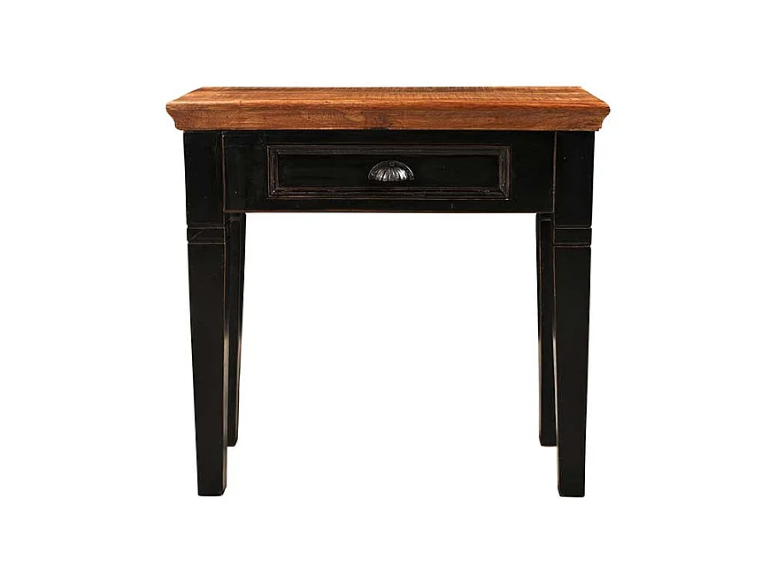 Telefontisch in Schwarz Shabby Chic