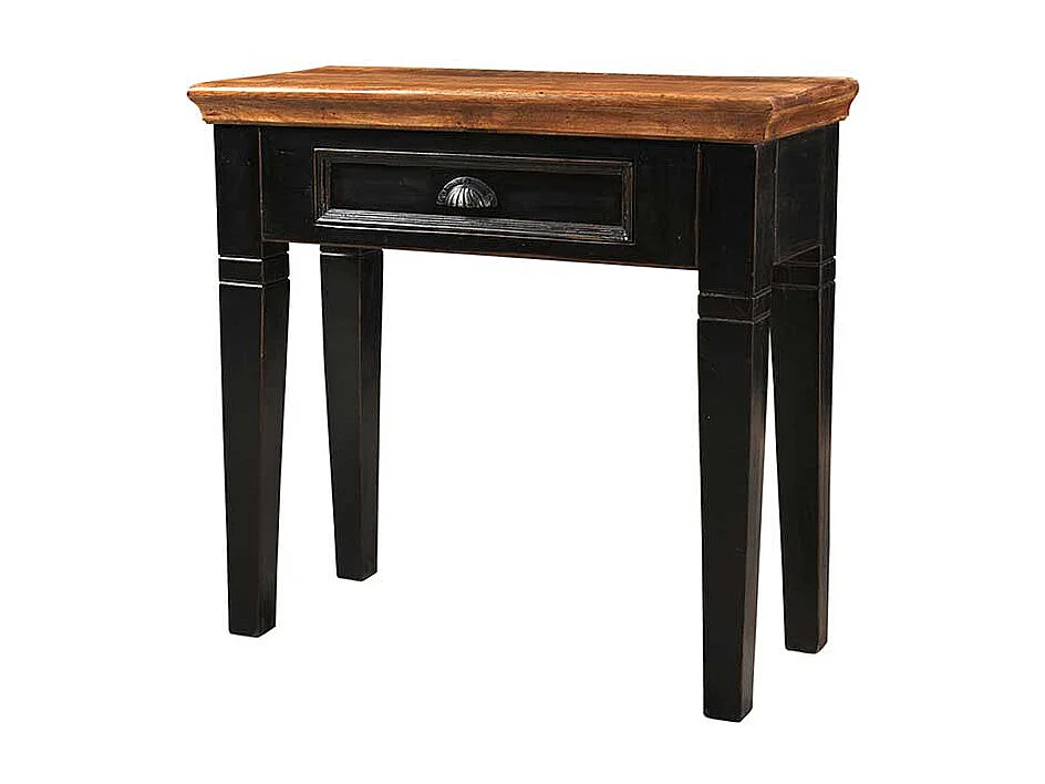 Telefontisch in Schwarz Shabby Chic