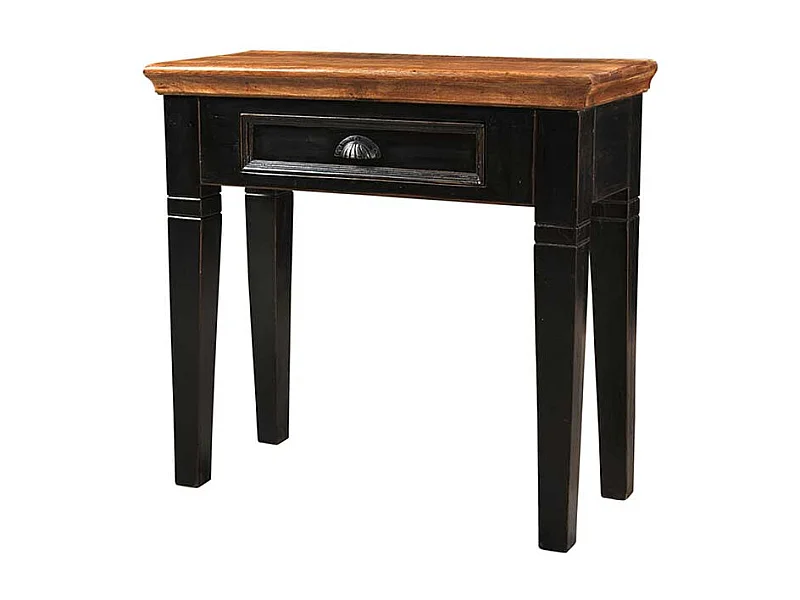 Telefontisch in Schwarz Shabby Chic