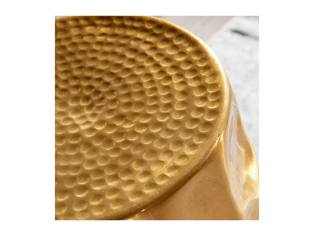 Sofa Anstelltisch aus Aluminium Goldfarben