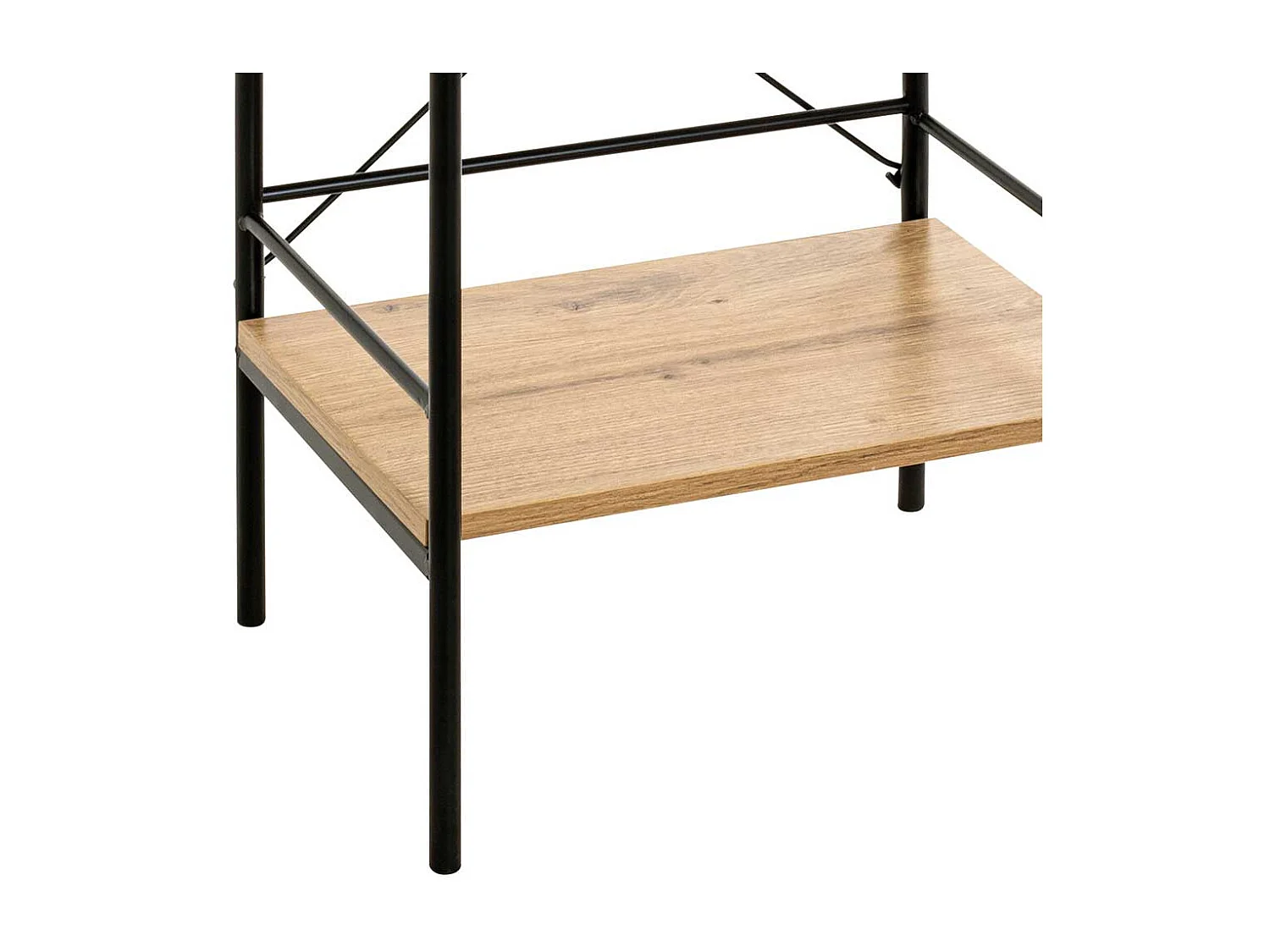 Telefontisch in Eichefarben Schwarz