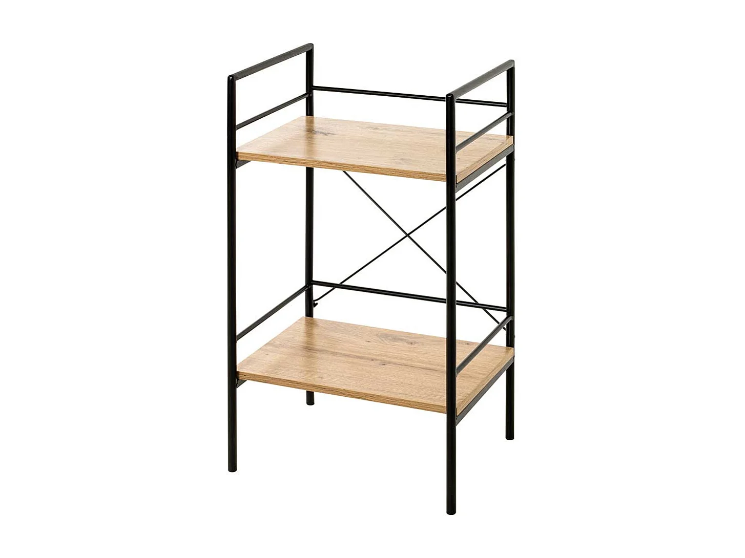 Telefontisch in Eichefarben Schwarz