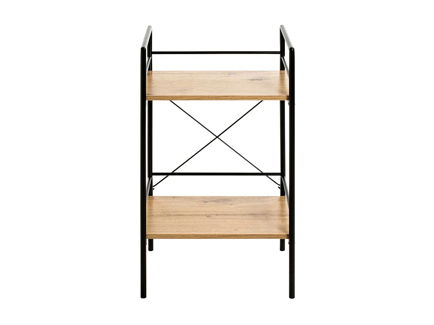 Telefontisch in Eichefarben Schwarz