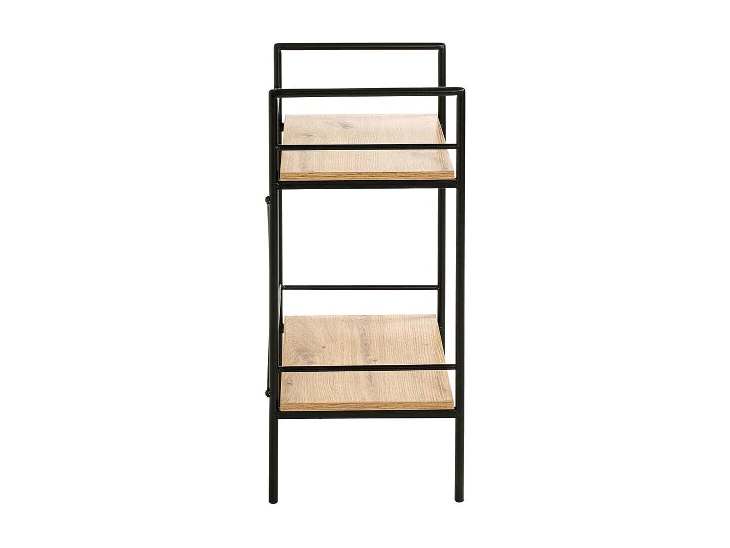 Telefontisch in Eichefarben Schwarz