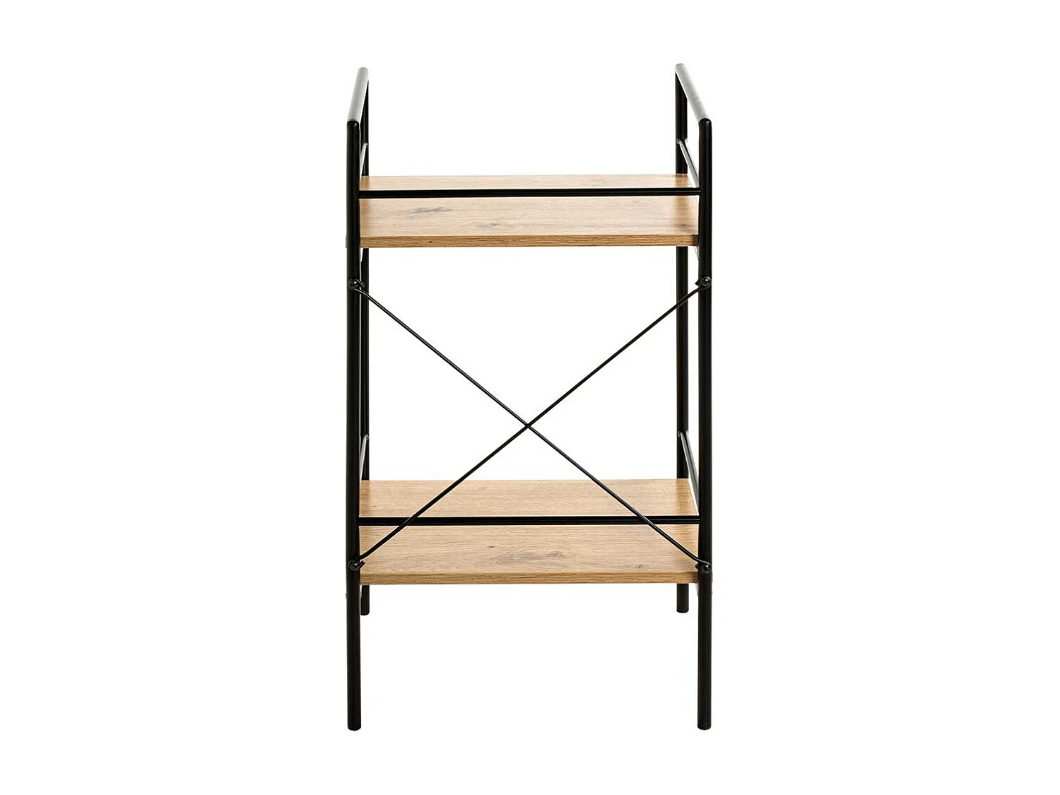 Telefontisch in Eichefarben Schwarz