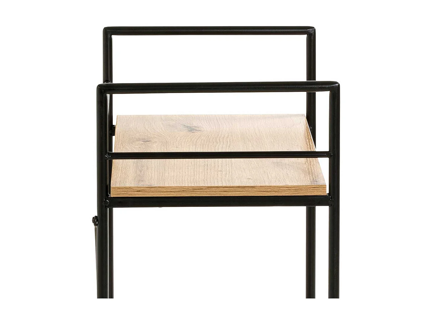 Telefontisch in Eichefarben Schwarz