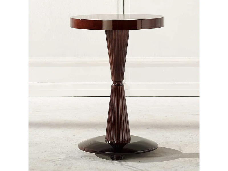 Telefontischchen im klassischen Stil runder Tischplatte