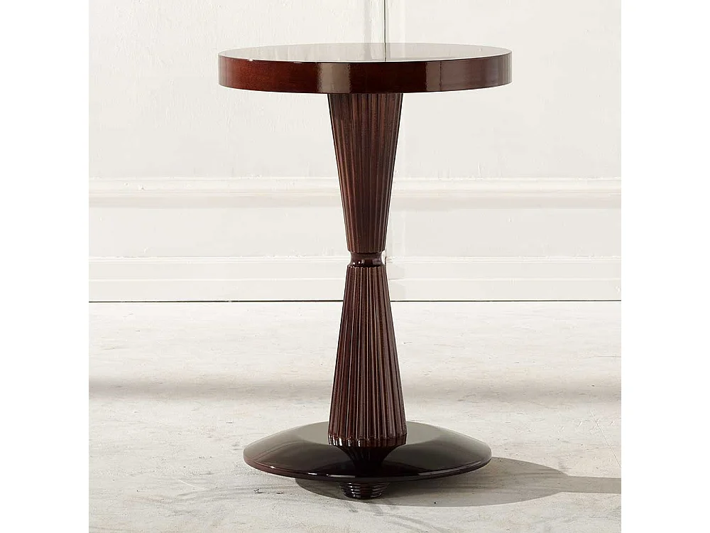 Telefontischchen im klassischen Stil runder Tischplatte