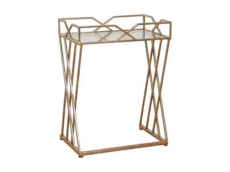 Telefontisch in Gold Italienisches Design