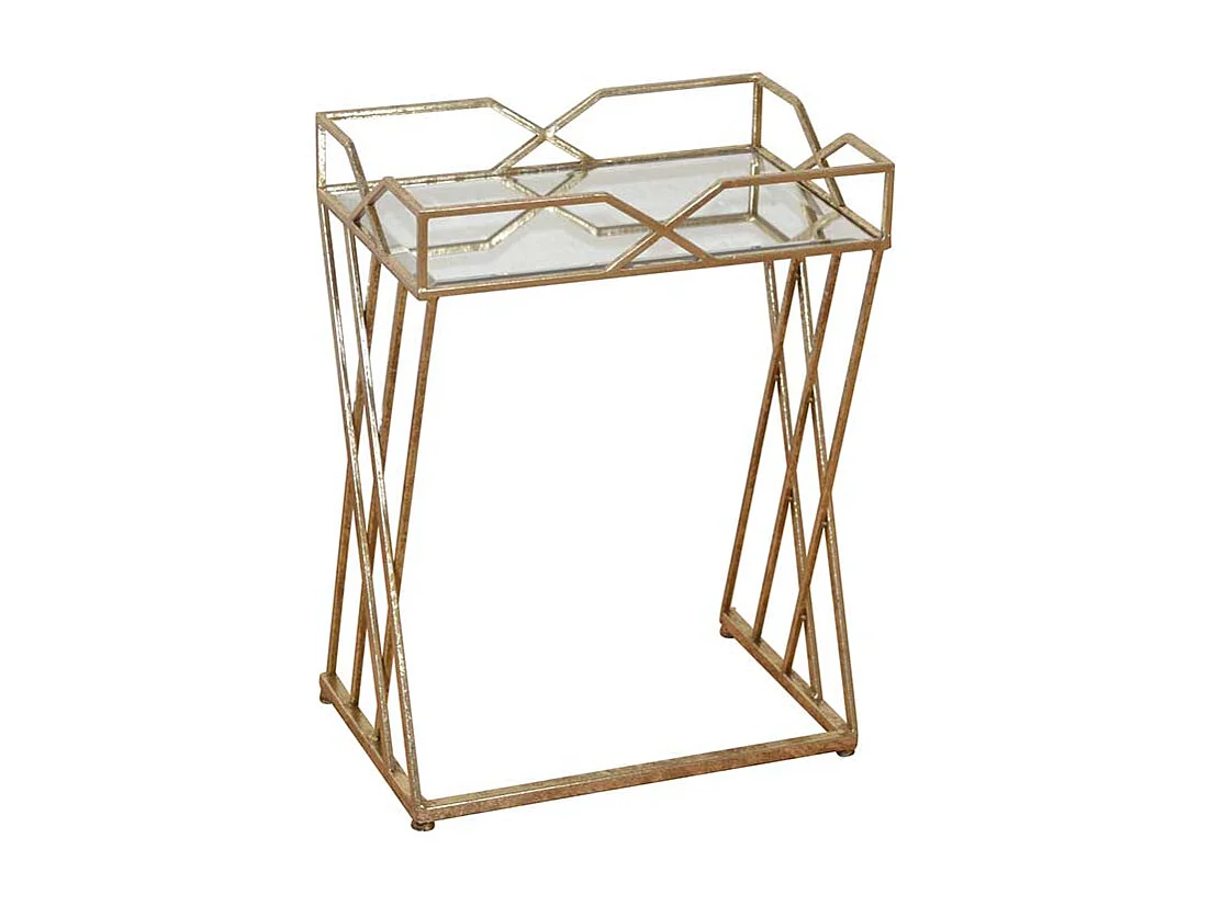 Telefontisch in Gold Italienisches Design