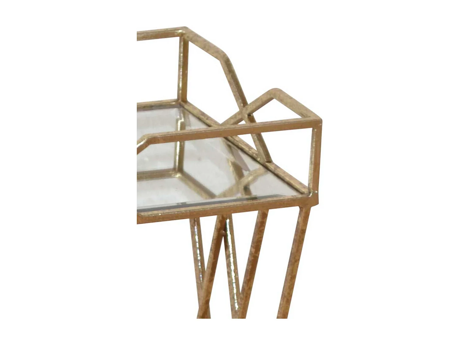 Telefontisch in Gold Italienisches Design