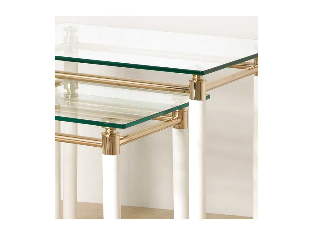 Tisch-Set in Gold (zweiteilig)