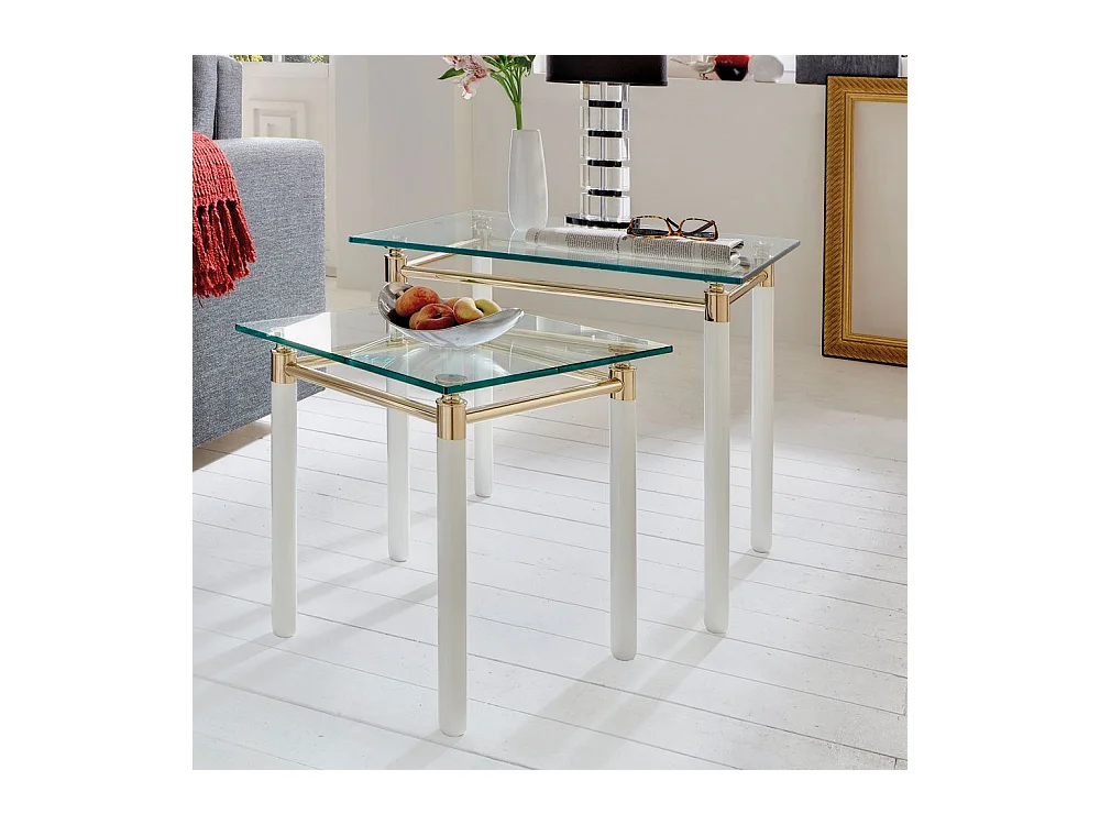 Tisch-Set in Gold (zweiteilig)