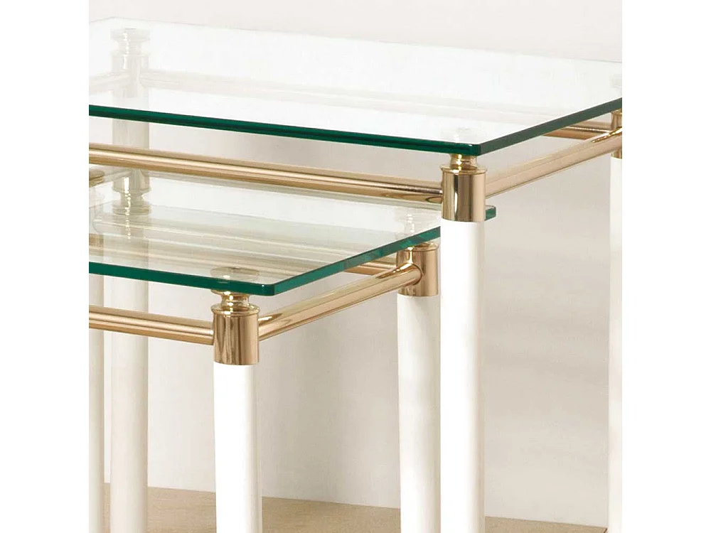 Tisch-Set in Gold (zweiteilig)