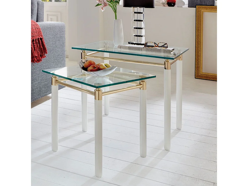 Tisch-Set in Gold (zweiteilig)