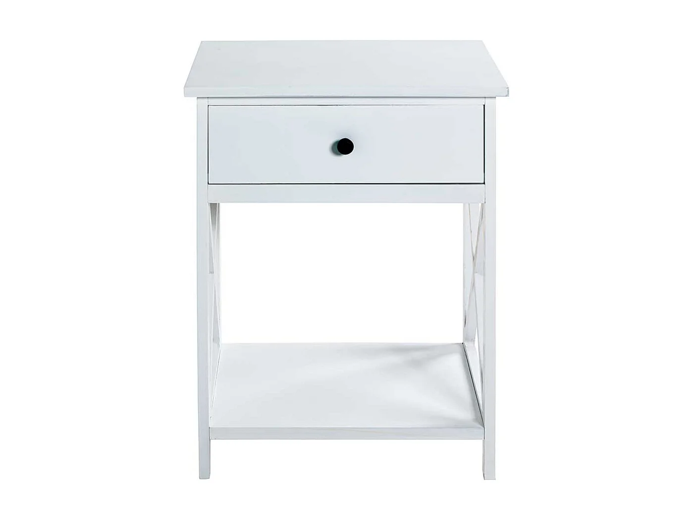 Telefontisch in Weiß Landhausstil