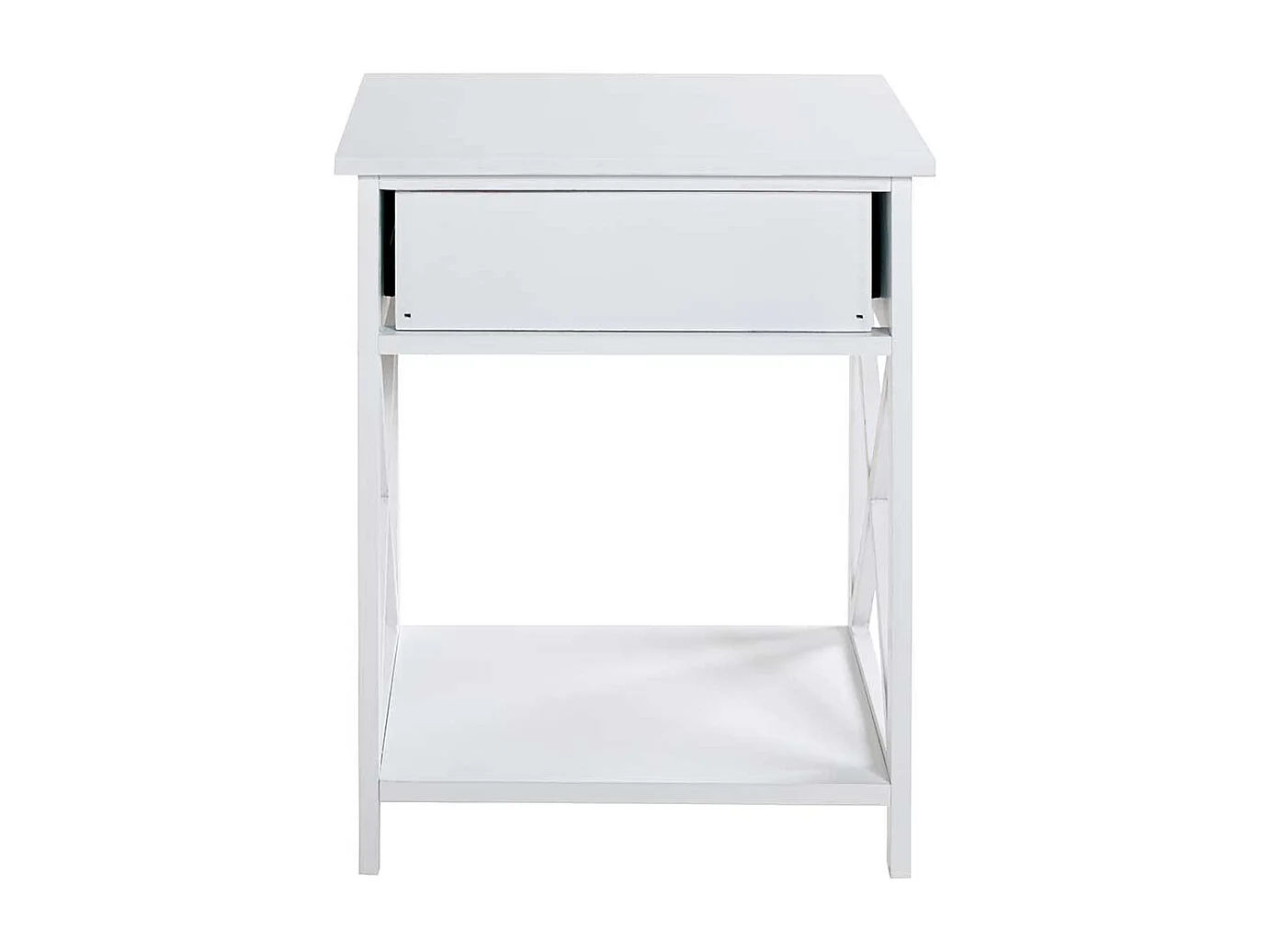 Telefontisch in Weiß Landhausstil