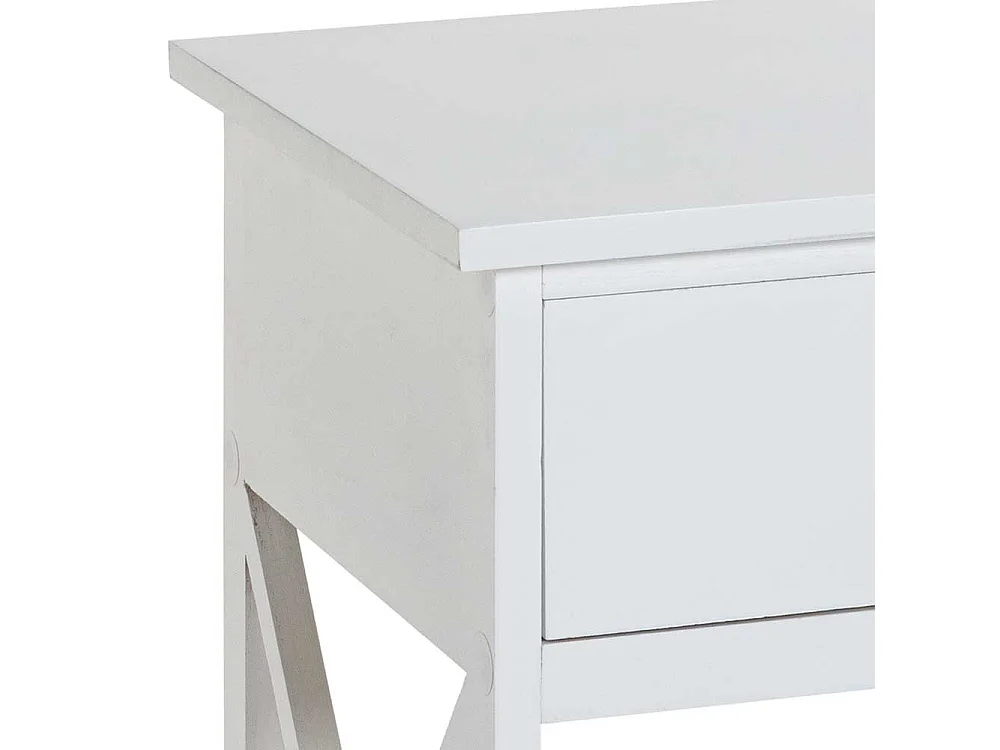 Telefontisch in Weiß Landhausstil