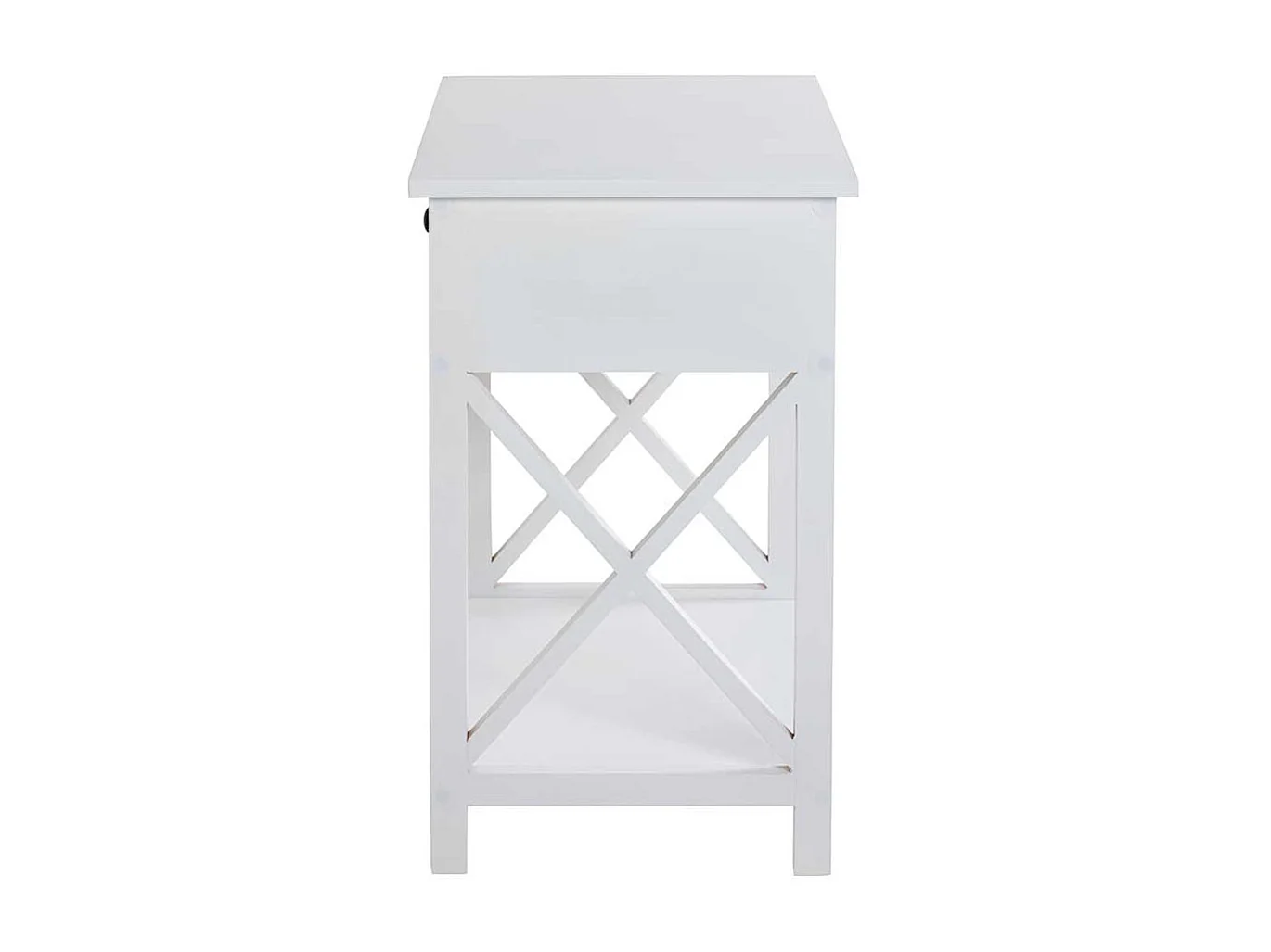 Telefontisch in Weiß Landhausstil