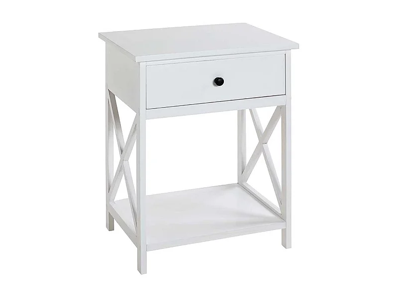 Telefontisch in Weiß Landhausstil