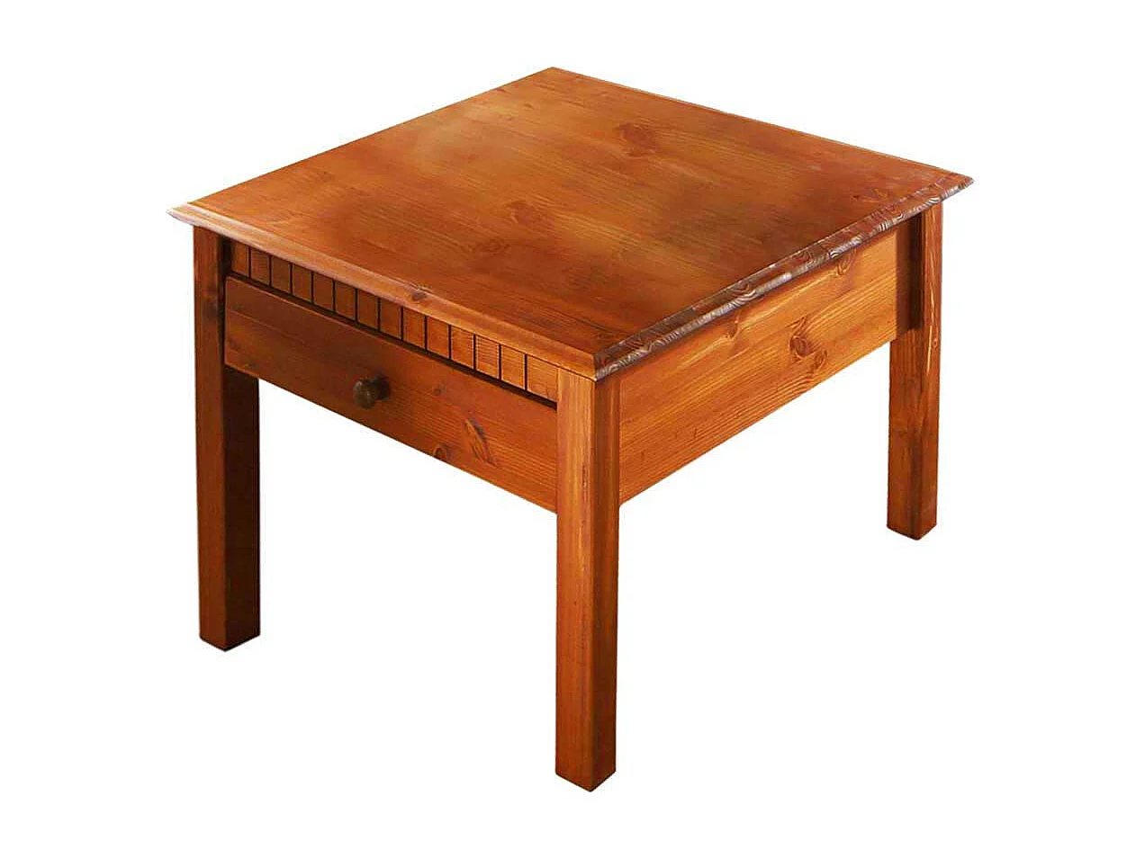 Sofatisch in Kirschbaumfarben Kiefer Massivholz