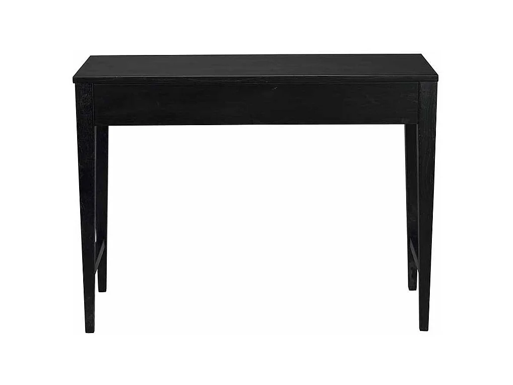 Telefontisch in Schwarz 100 cm breit