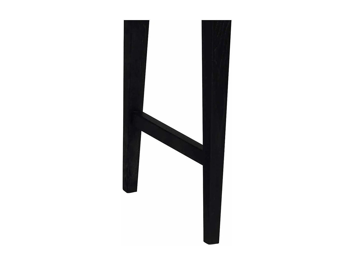 Telefontisch in Schwarz 100 cm breit