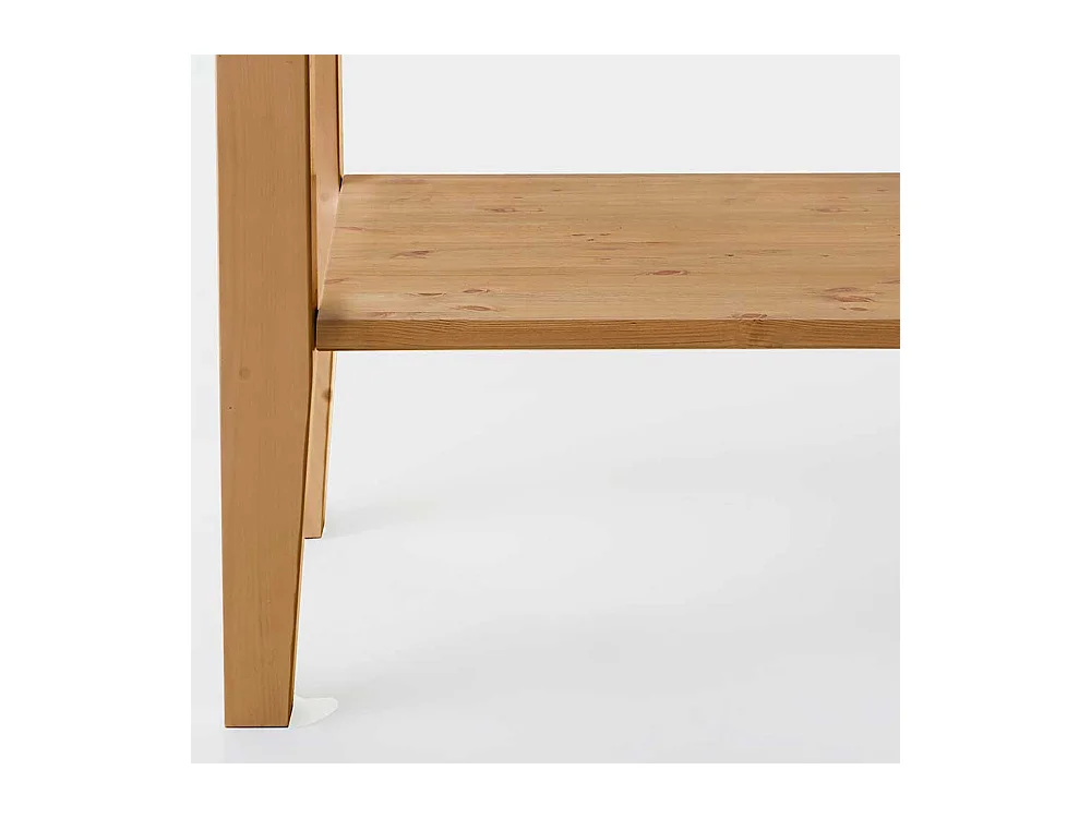 Telefontisch in Grau Kiefer teilmassiv Landhausstil