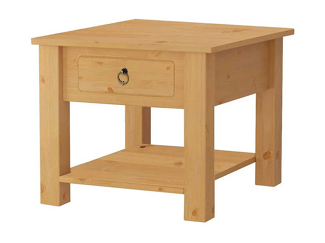 Massivholz Sofatisch im Landhausstil Kiefer gebeizt und geölt