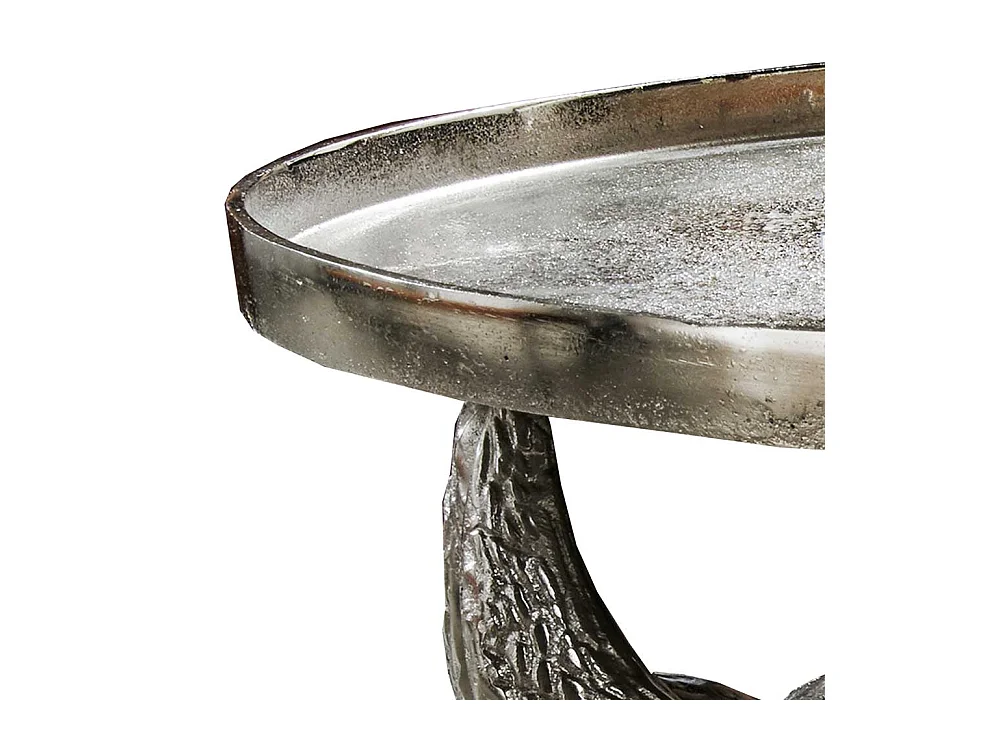 Designtisch mit Stier Schädeln Aluminium