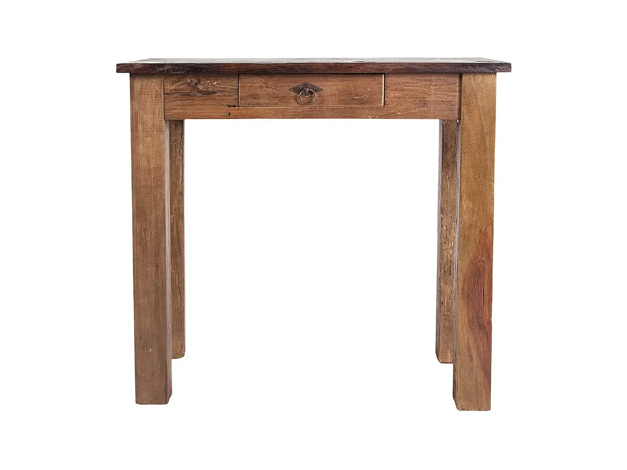 Telefontisch aus Teak Massivholz 80 cm