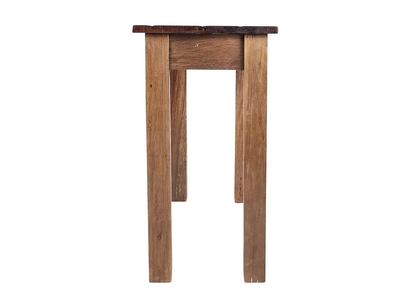 Telefontisch aus Teak Massivholz 80 cm