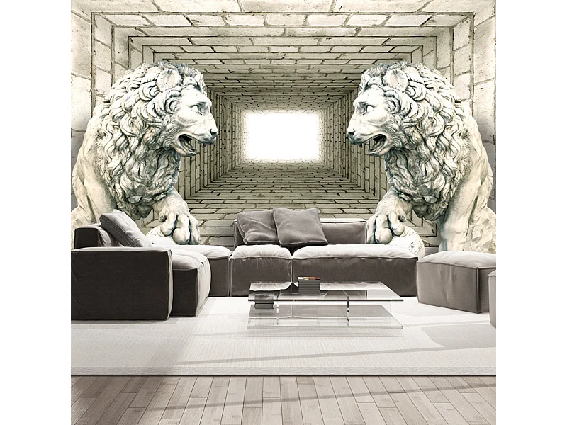 Fotomurale - Chamber of lions - 300x210