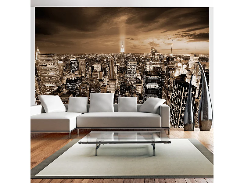 Fotomurale - New York : notte - 150x105