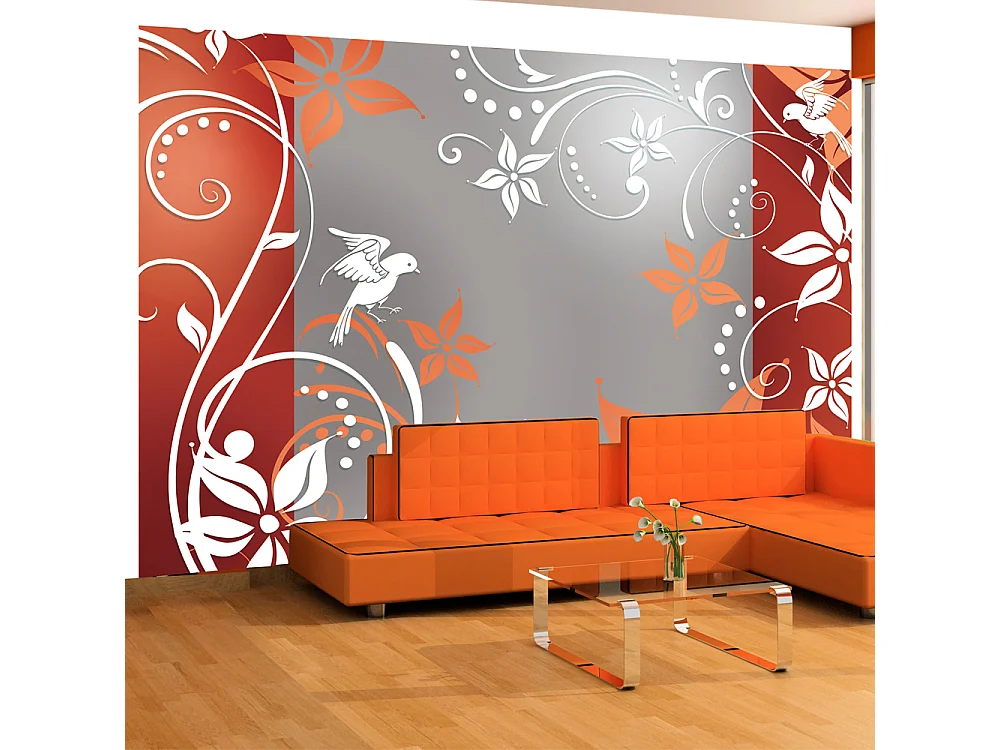 Fotomurale - Fantasia floreale II - 350x245