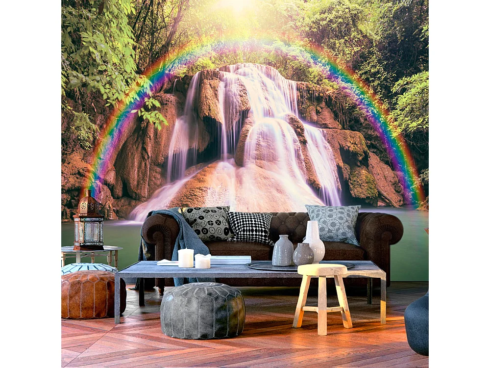 Fotomurale adesivo - Magical Waterfall - 343x245