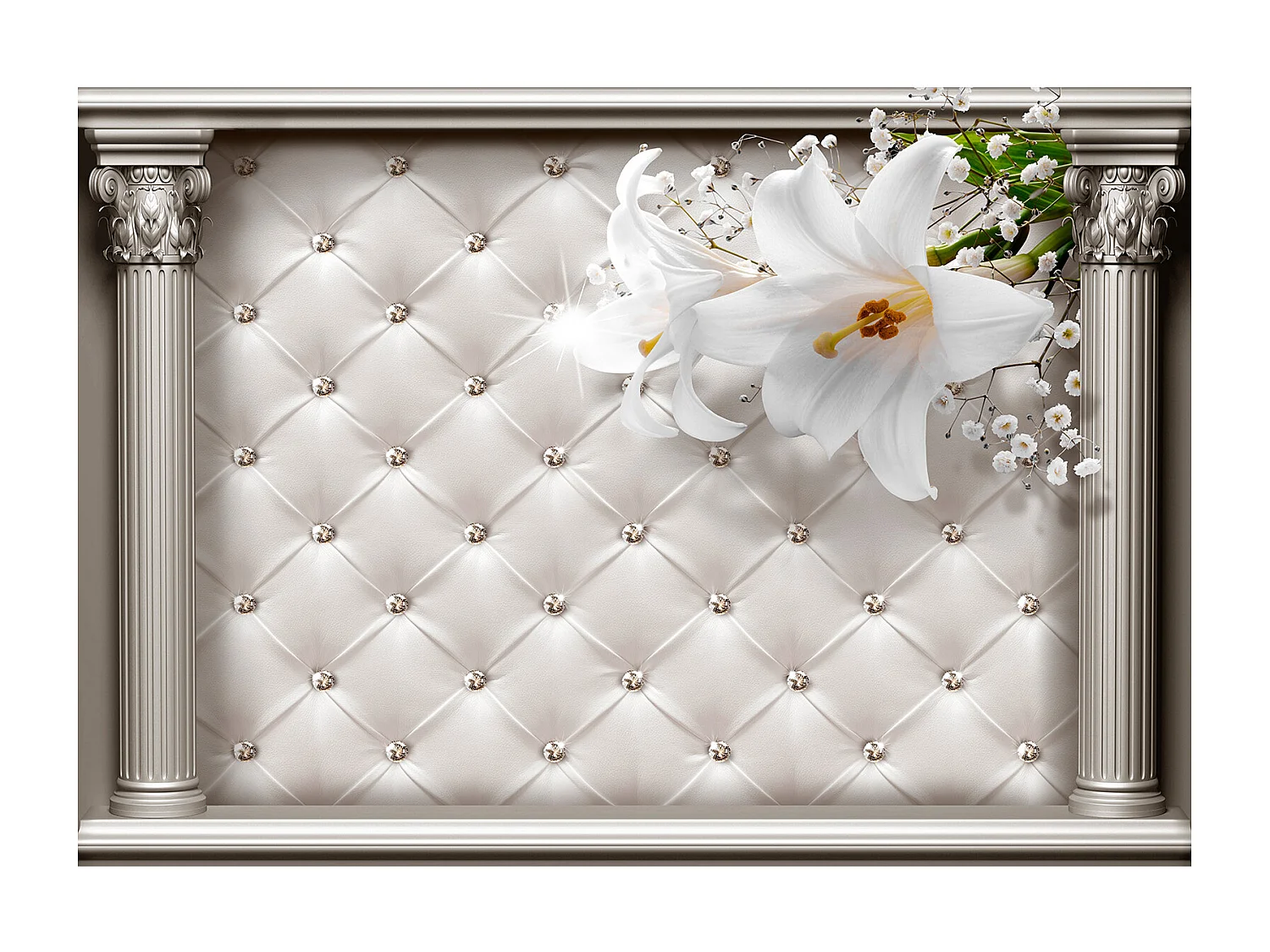 Fotomurale adesivo - Columnar Stage - 98x70