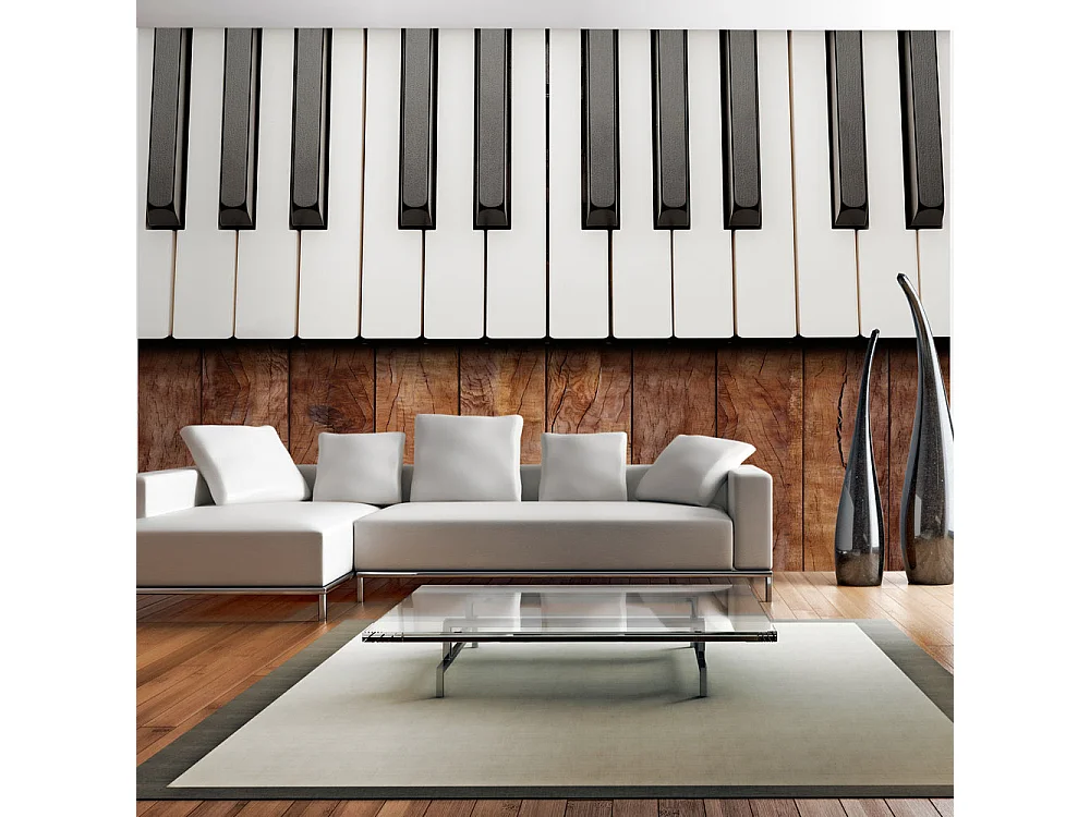 Fotomurale - Ispirati a Chopin - mogano - 150x105