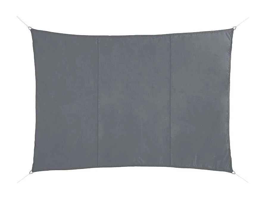 Toile solaire 3x4m Shae ardoise Hespéride - Gris