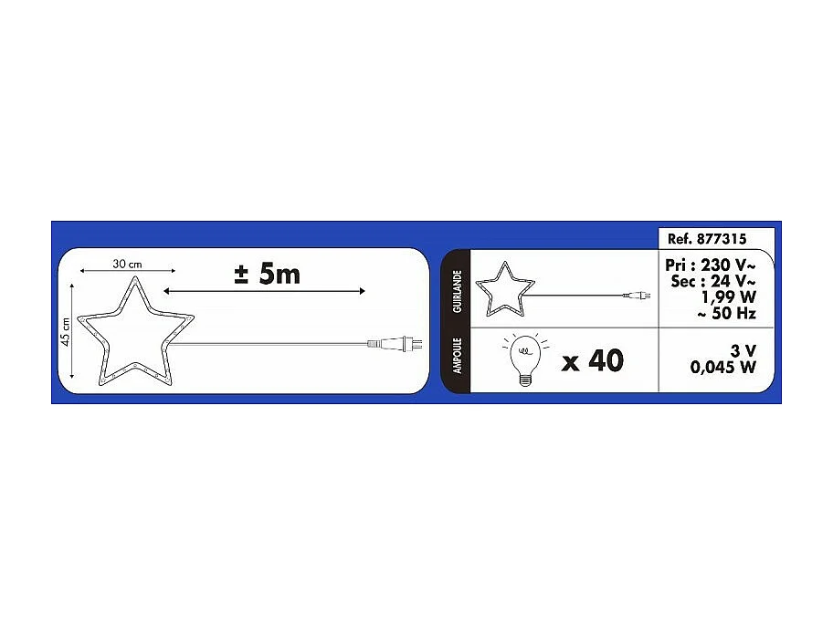 Lichtdekoration für den Außenbereich