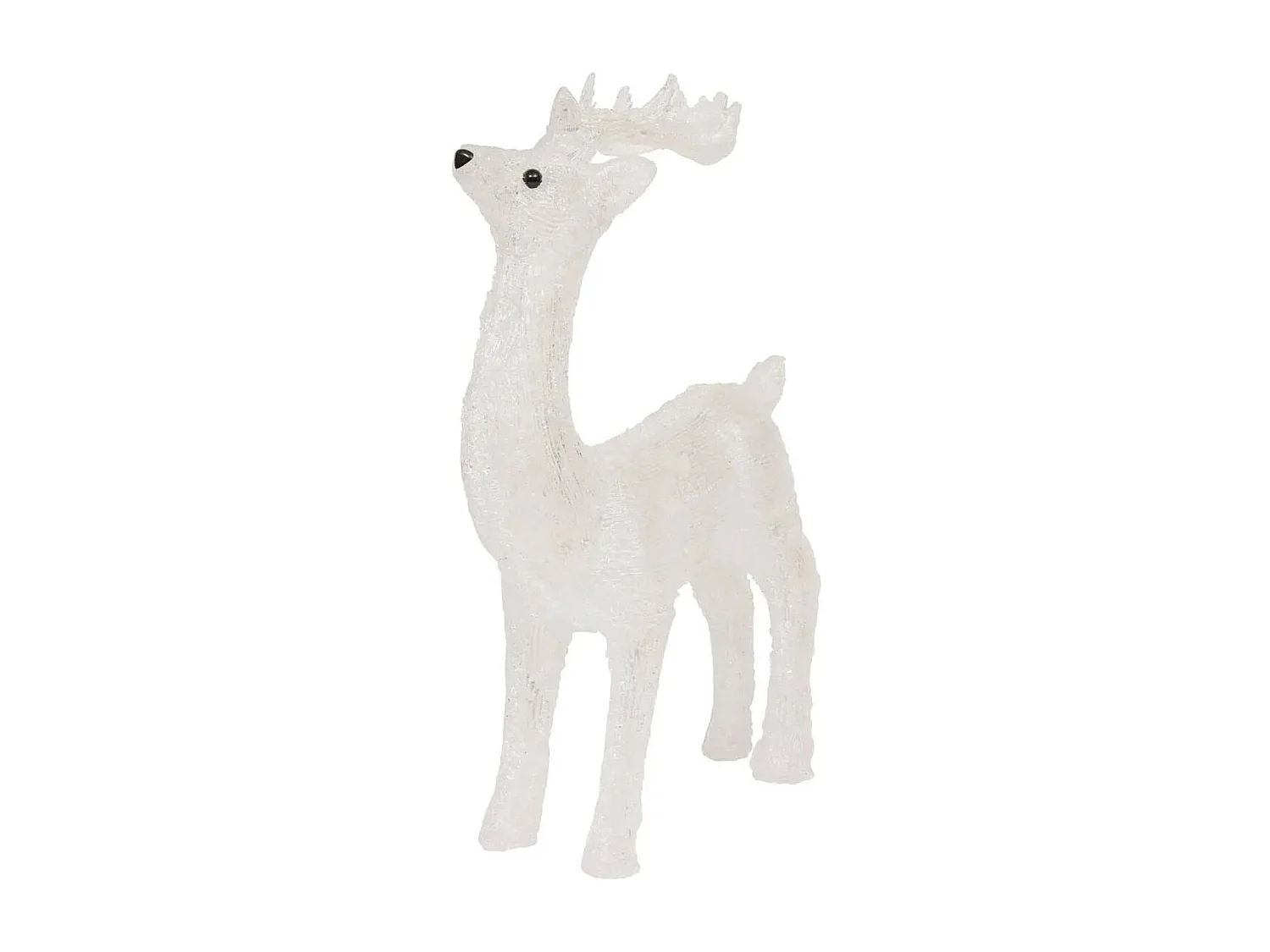 Décoration Lumineuse "Renne" 45cm Blanc Froid