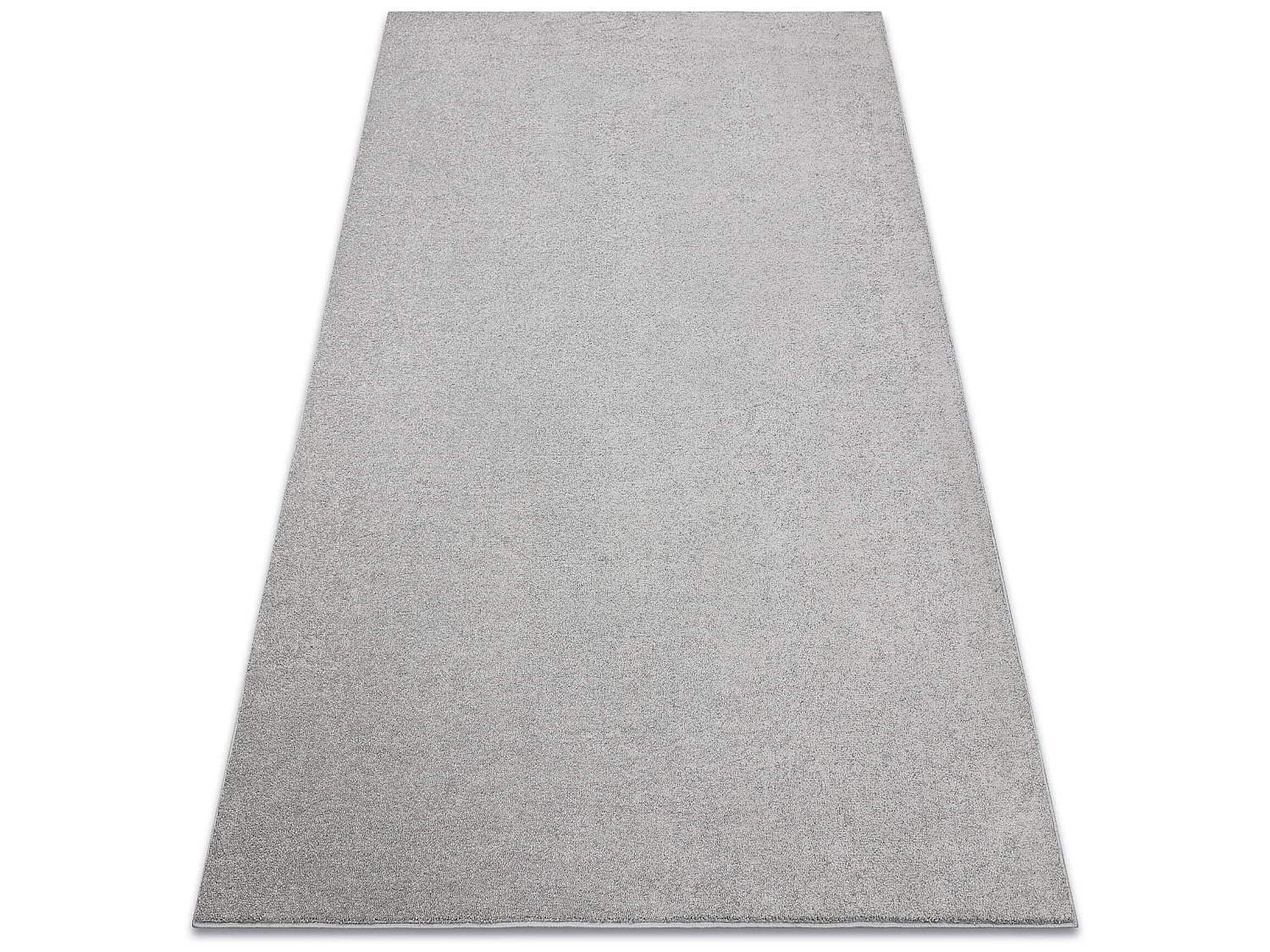 TAPIS - MOQUETTE CASHMERE gris 108 plaine 100x150 cm
