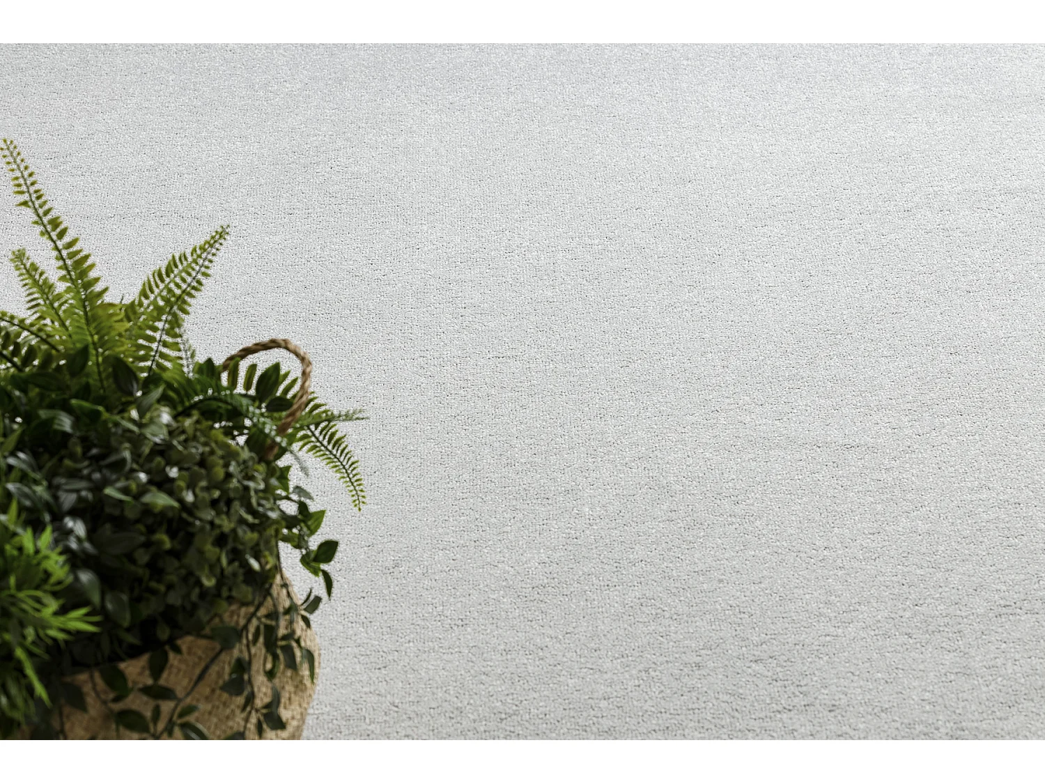 Teppich Teppichboden CASHMERE silber 152 eben 200x450 cm