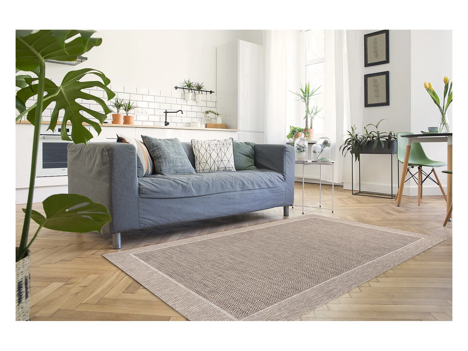 Tapis SIZAL BOHO 46213051 beige 200x290 cm