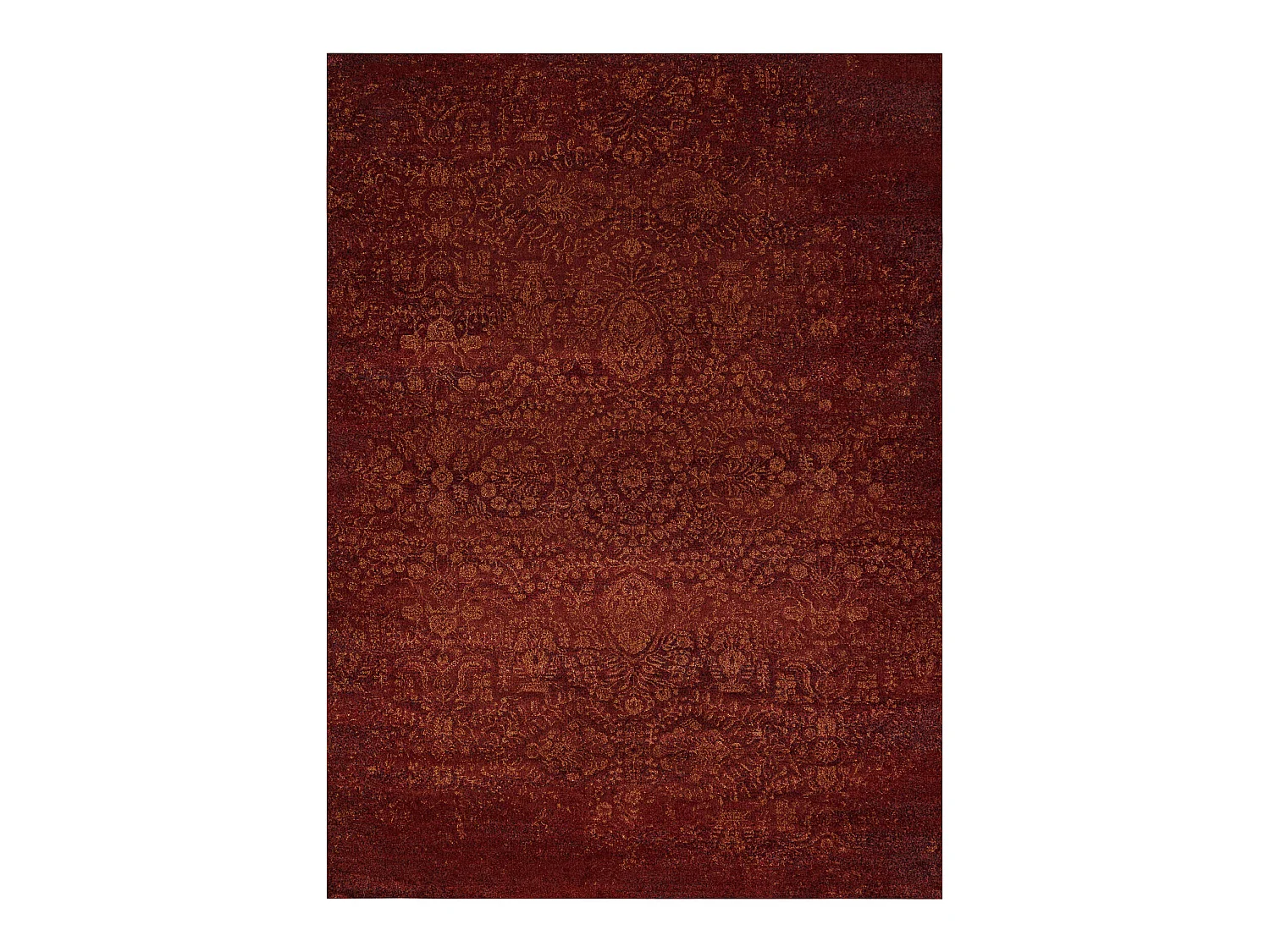 Tapis Laine JADE 45008/301 Ornement terre cuite OSTA 160x230 cm