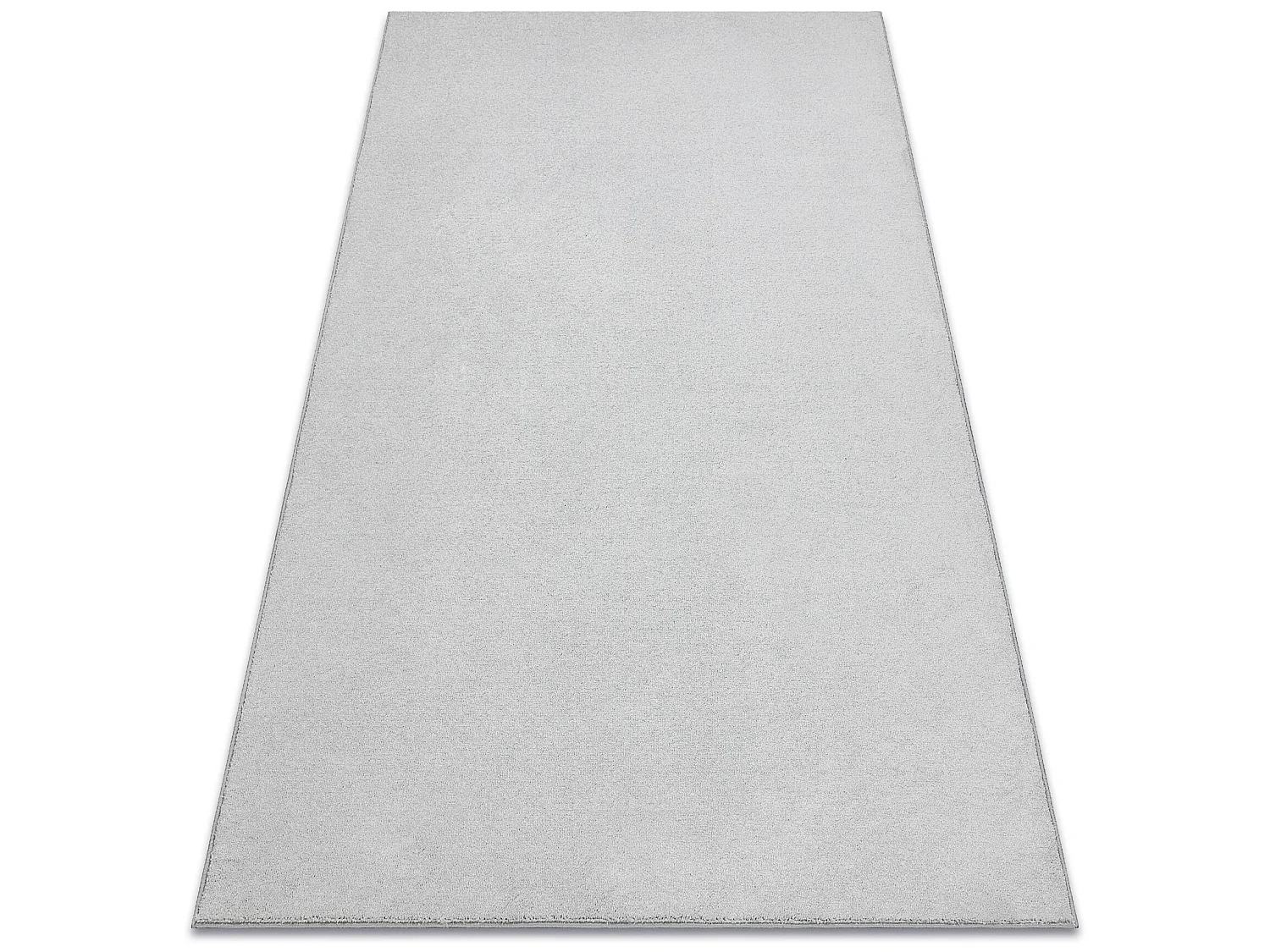 TAPIS - MOQUETTE CASHMERE argent 152 plaine 150x250 cm
